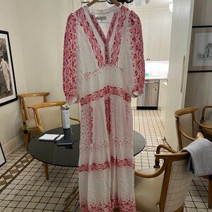 Hale Bob Emery Embroidered Maxi Dress